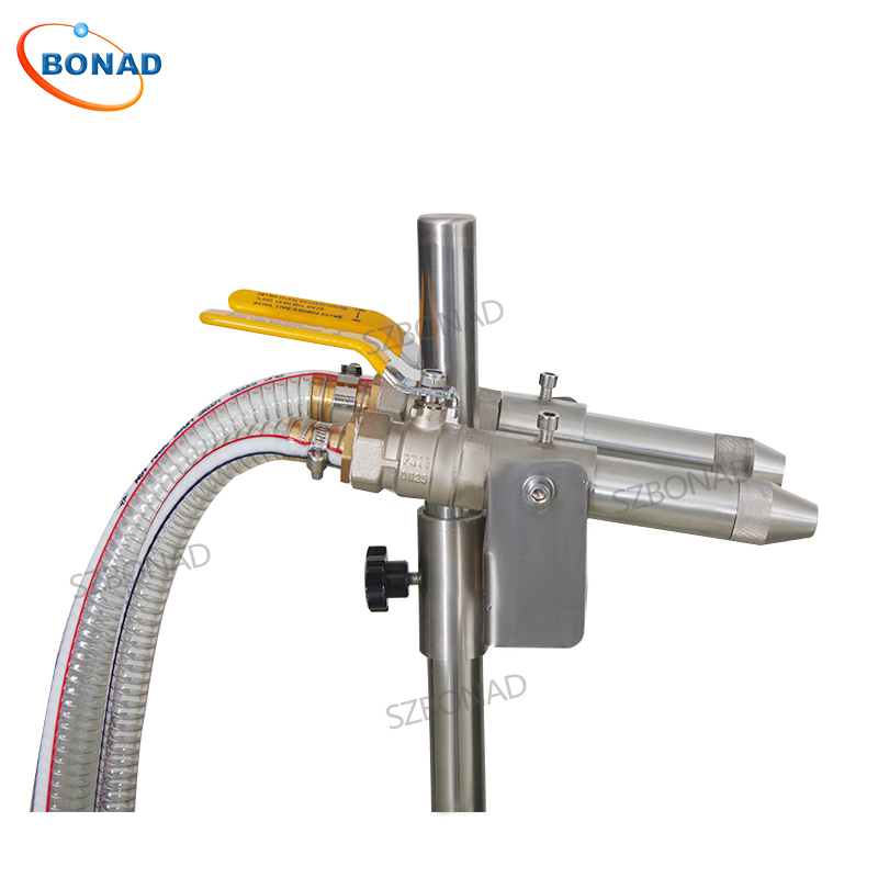 IPX56 Spray water jet hose nozzle test equipment.jpg